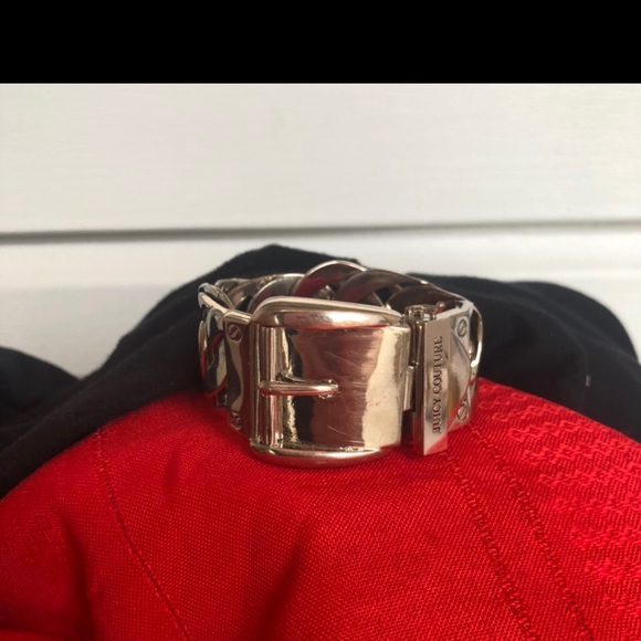Vintage Juicy Couture Link Bracelet Double Magnet Lock - Picture 2 of 15